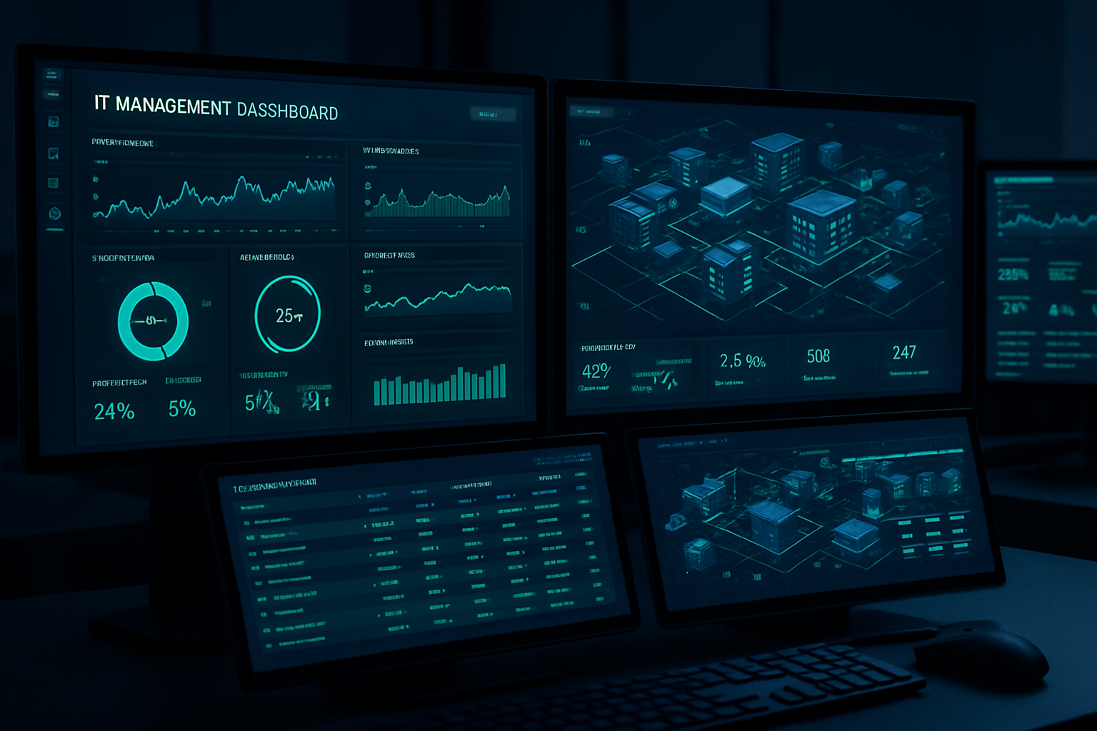 Gestão de TI - Dashboard